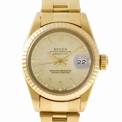 Rolex 6917 Datejust Automatic Female 18k yellow gold Replica Watches