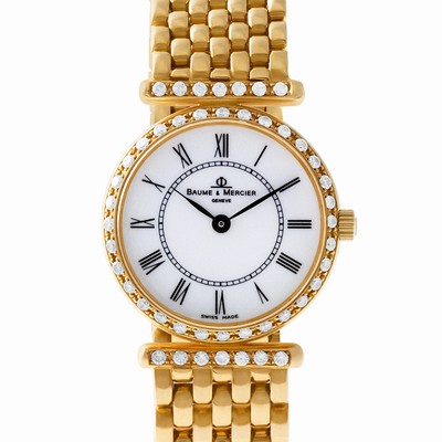 Baume & Mercier Baume & Mercier 340 Classic Quartz Female 18k yellow gold Replica Watches