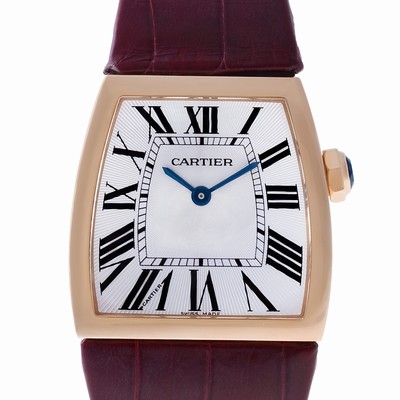 Cartier W6400456 la dona Quartz Female 18k Pink Gold Replica Watches