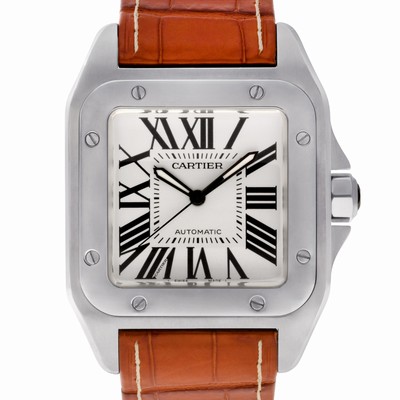 Cartier W20073X8 Santos 100 Automatic Male Stainless Steel Replica Watches