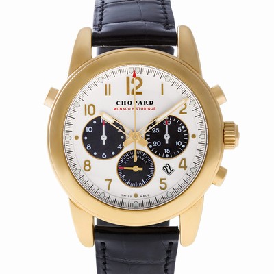 Chopard 1890 Monaco Automatic Male 18k yellow gold Replica Watches