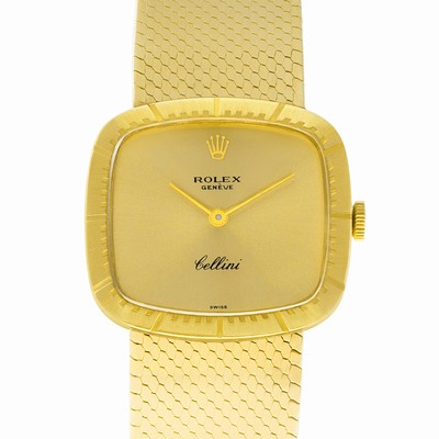 Rolex Rolex 6857 Cellini Manual Female 18k yellow gold Replica Watches