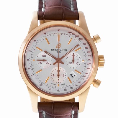 Breitling RB 0152 Transocean Chronograph Automatic Male 18k rose gold Replica Watches