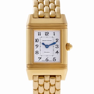 Jaeger LeCoultre 266.1.44 Reverso Duetto Duo Manual Female 18k yellow gold Replica Watches