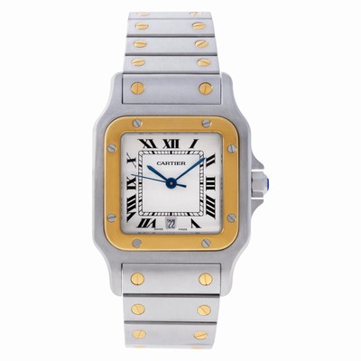 Cartier 1566 Santos Quartz Unisex Stainless Steel Replica Watches