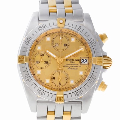 Breitling B13358 Chrono Cockpit Automatic Male 18k gold & Stainless Steel Replica Watches