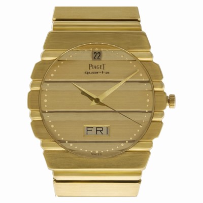 Piaget 15562C701 Polo Quartz Male 18k Yellow Gold Replica Watches