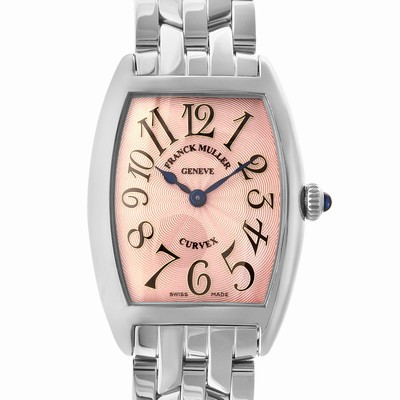 Franck Muller 1752 QZ Curvex Quartz Female Stainless Steel Replica Watches