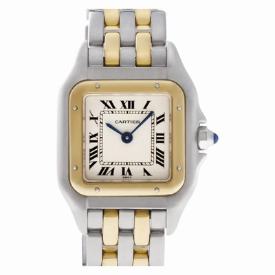 Cartier W25029B6 Panthere Quartz Female Stainless Steel Replica Watches