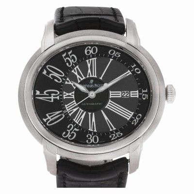 Audemars Piguet 15320BC.OO.D002CR.01 Millenary Automatic Male 18k White Gold Replica Watches