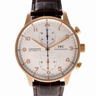 IWC IW371480 Portuguese Automatic Male 18k rose gold Replica Watches