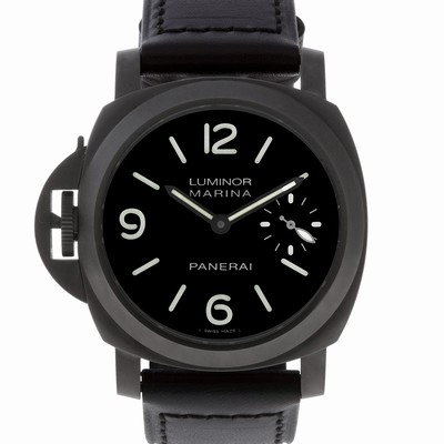 Panerai PAM00026 Luminor Marina Manual Male PVD Replica Watches