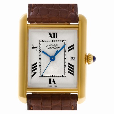 Cartier 2413 Tank Quartz Female plaque Replica Watches