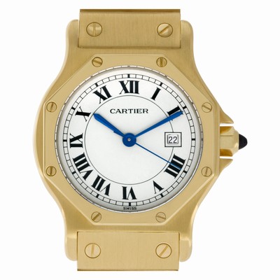 Cartier Cartier 1048 Santos Automatic Unisex 18k yellow gold Replica Watches