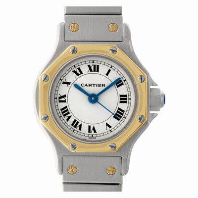 Cartier 82036288 Santos Automatic Female 18k gold & Stainless Steel Replica Watches