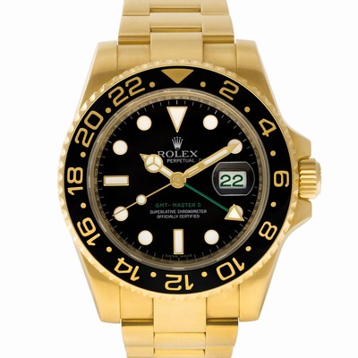 Rolex 116718 GMT-Master Automatic Male 18k yellow gold Replica Watches
