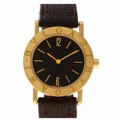 Bvlgari BB 30 GL Classic Quartz Female 18k Yellow Gold Replica Watches
