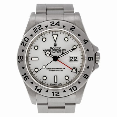 Rolex 16570 Explorer II Automatic Male Stainless Steel Replica Watches