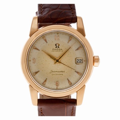 Omega 2849-5-SC Seamaster Automatic Male Pink Gold Fill Replica Watches