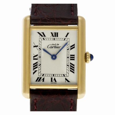 Cartier 60029 Tank Vermeil Manual Female Vermeil Replica Watches