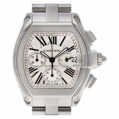 Cartier W52019X6 Roadster Automatic Male Stainless Steel Replica Watches