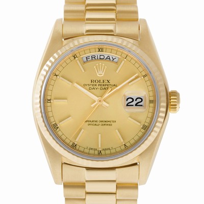 Rolex 18038 Day-Date Automatic Male 18k yellow gold Replica Watches