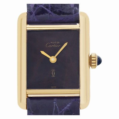 Cartier Cartier 1991 Tank Quartz Female Vermeil Replica Watches