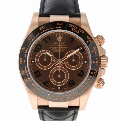 Rolex 116515 Daytona Automatic Male 18k rose gold Replica Watches