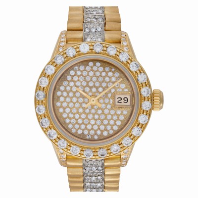Rolex 69178 Datejust Automatic Female 18k yellow gold Replica Watches