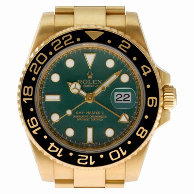 Rolex 116718 GMT-Master Automatic Male 18k yellow gold Replica Watches