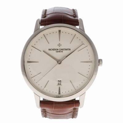 Vacheron Constantin 85180/00G Patrimony Contemporary Automatic Unisex 18k White Gold Replica Watches
