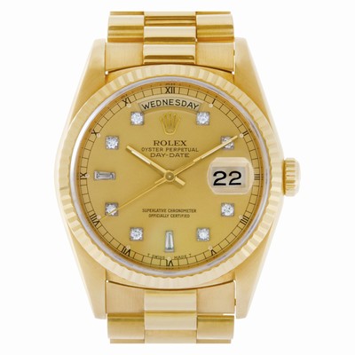 Rolex 18238 Day-Date Automatic Male 18k yellow gold Replica Watches