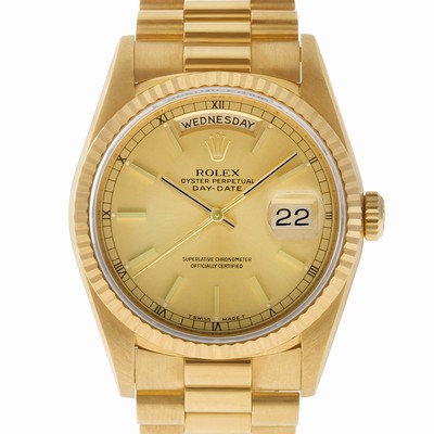 Rolex 18238 Day-Date Automatic Male 18k yellow gold Replica Watches