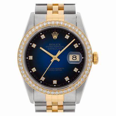 Rolex 16233 Datejust Automatic Unisex 18k gold & Stainless Steel Replica Watches