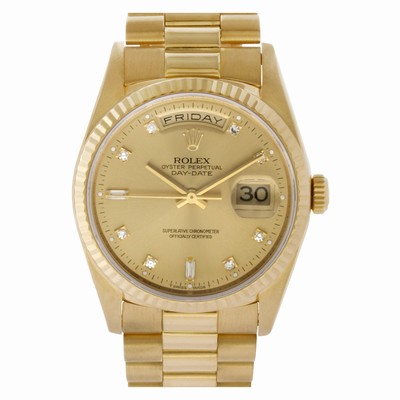 Rolex 18238 Day-Date Automatic Male 18k yellow gold Replica Watches