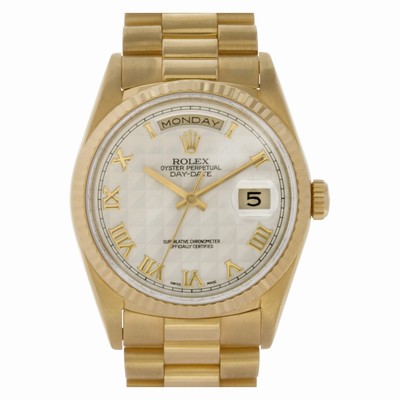 Rolex 18238 Day-Date Automatic Male 18k yellow gold Replica Watches