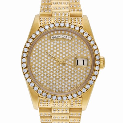 Rolex 18238 Day-Date Automatic Male 18k yellow gold Replica Watches