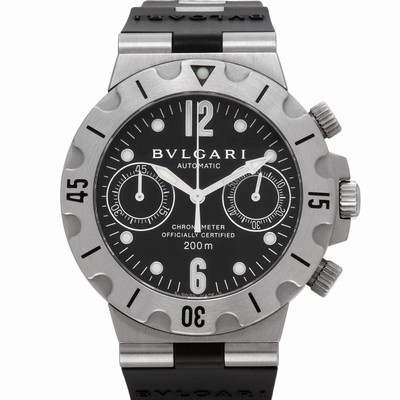 Bvlgari SCB385 Diagono Automatic Unisex Stainless Steel Replica Watches
