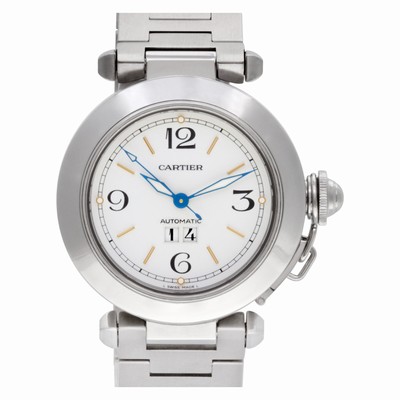 Cartier w31044m7 Pasha C Automatic Female Stainless Steel Replica Watches
