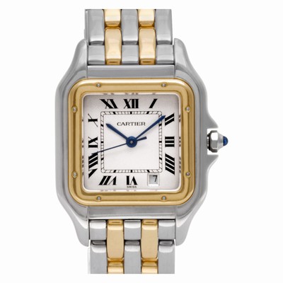 Cartier w25028b Panthere Quartz Unisex Stainless Steel Replica Watches