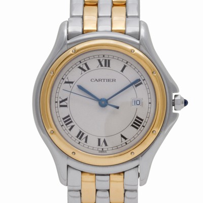 Cartier 17904 Cougar Quartz Unisex Stainless Steel Replica Watches