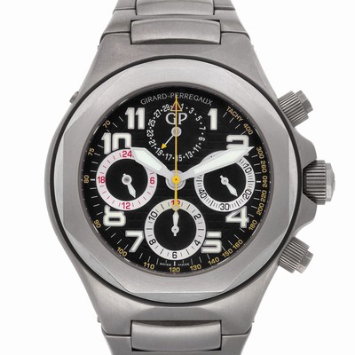 Girard Perregaux 80180-21-611-21a Laureato Automatic Male Titanium Replica Watches
