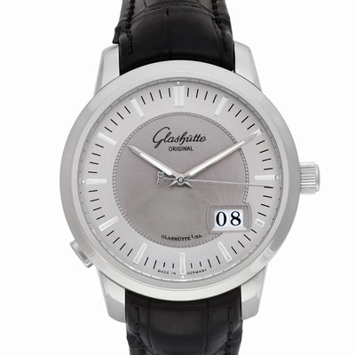 Glashutte 100-03-03-02-04 Senator Data Panoramica Automatic Male Stainless Steel Replica Watches