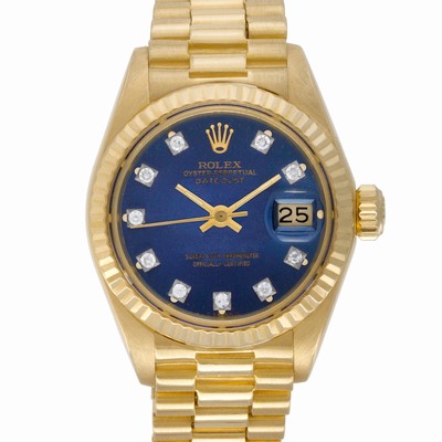 Rolex 6917 Datejust Automatic Female 18k Yellow Gold Replica Watches