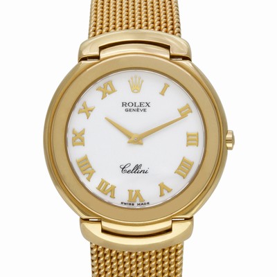 Rolex 6623 Cellini Quartz Male 18k Yellow Gold Replica Watches