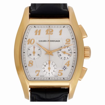 Girard Perregaux 2765 Richeville Automatic Male 18k rose gold Replica Watches