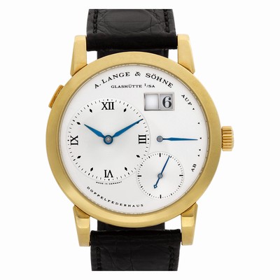 A. Lange & Sohne 101.002 Lange 1 Manual Male 18k Yellow Gold Replica Watches