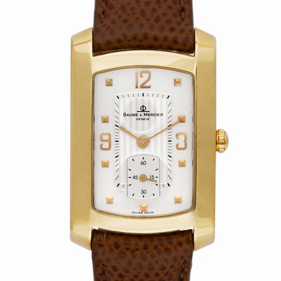 Baume & Mercier mv045224 Hampton Quartz Female 18k yellow gold Replica Watches