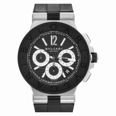 Bvlgari DG 42 SC CH Diagono Automatic Male Stainless Steel Replica Watches