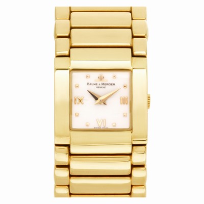 Baume & Mercier MV045223 Catwalk Quartz Female 18k yellow gold Replica Watches